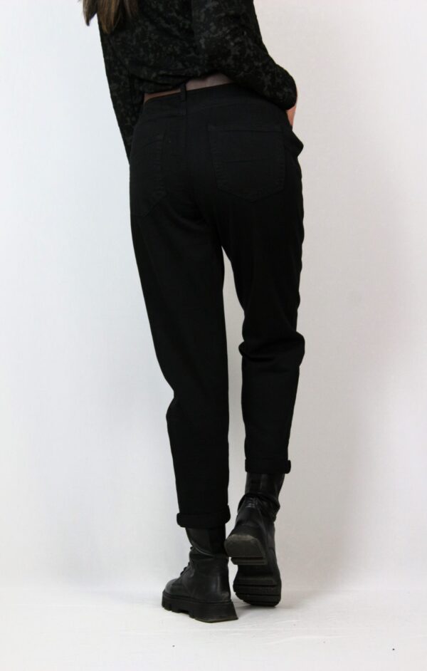 Дънки черни с колан - Image 6