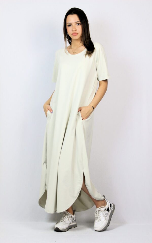 Дълга памучна рокля 01 - Image 8