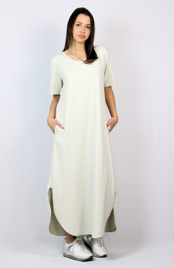 Дълга памучна рокля 01 - Image 7
