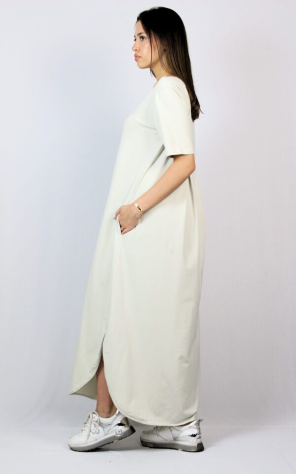 Дълга памучна рокля 01 - Image 6