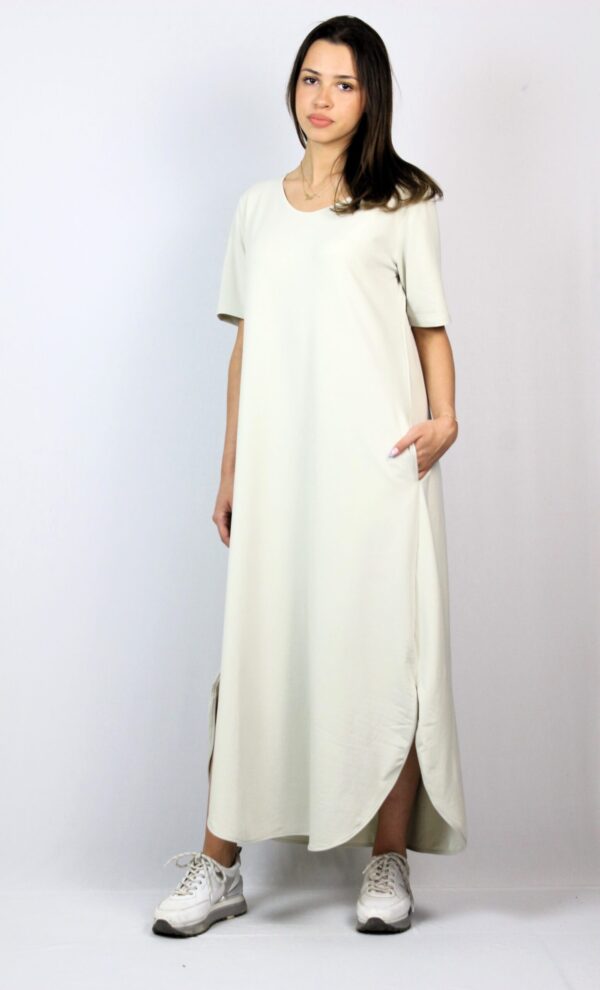 Дълга памучна рокля 01 - Image 5