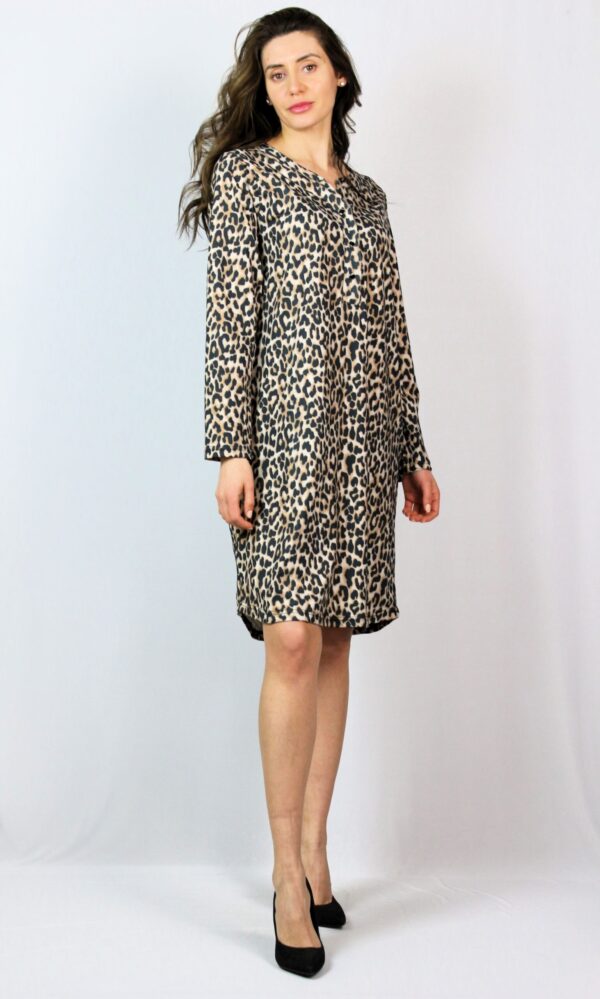 Свободна рокля с вътрешни джобове - Image 8