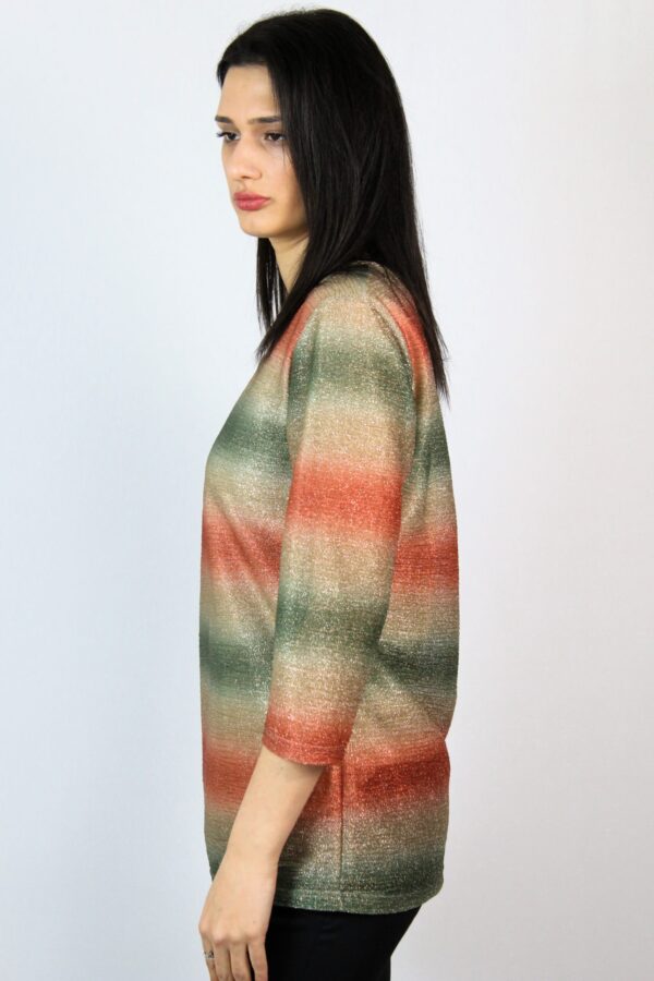 Блуза ламе преливащи вълни - Image 3