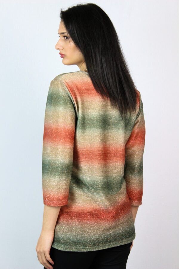Блуза ламе преливащи вълни - Image 4