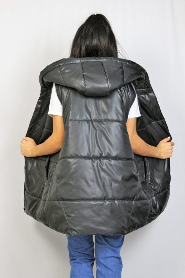 Ватиран елек черен - Image 5