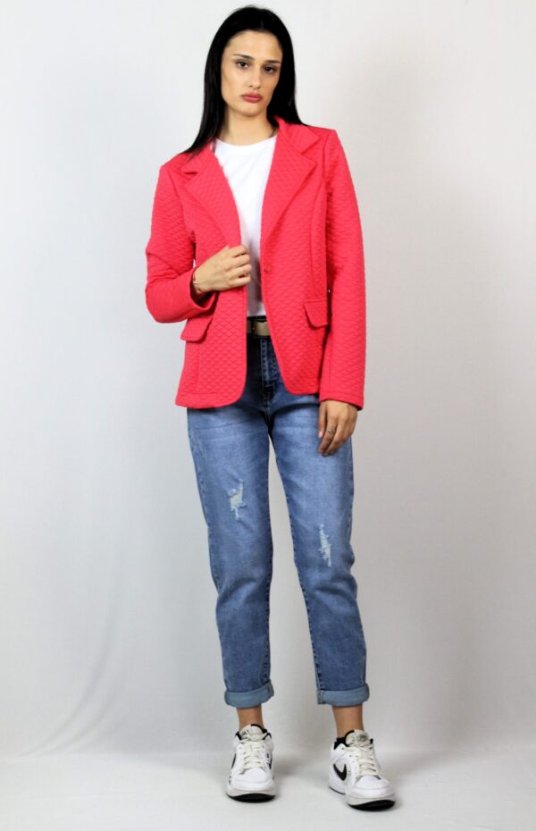 Сако ромбоиди корал - Image 4