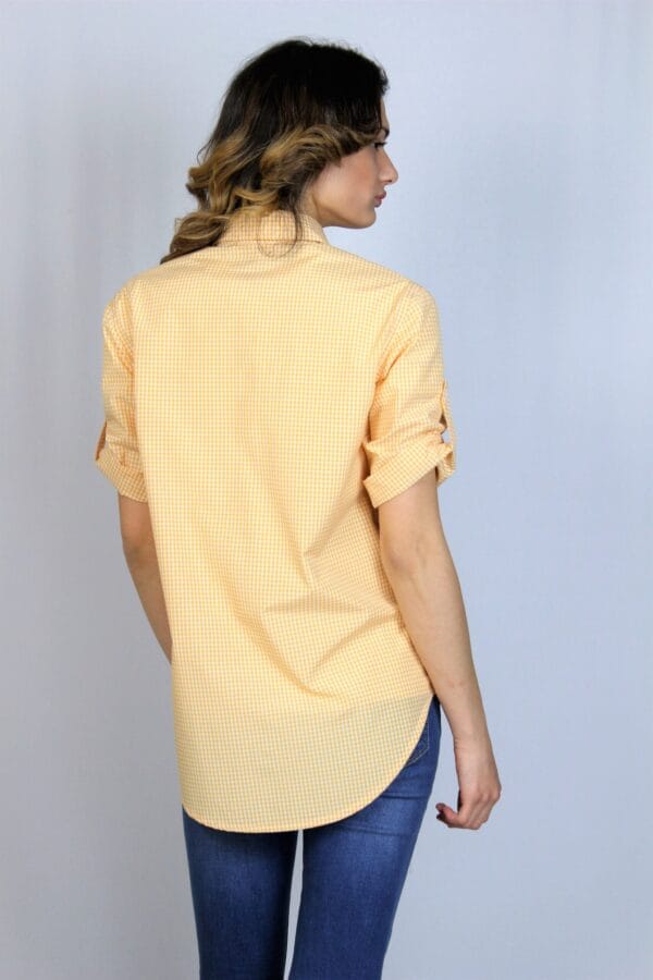 Риза жълто каре - Image 6