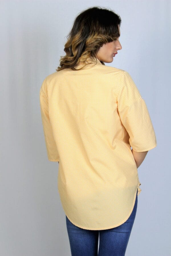 Риза жълто каре - Image 3