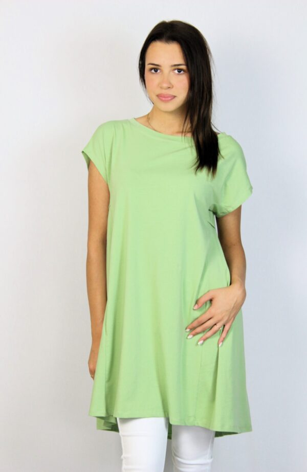 Туника -Рокля памук резеда - Image 7