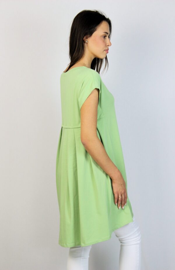 Туника -Рокля памук резеда - Image 3