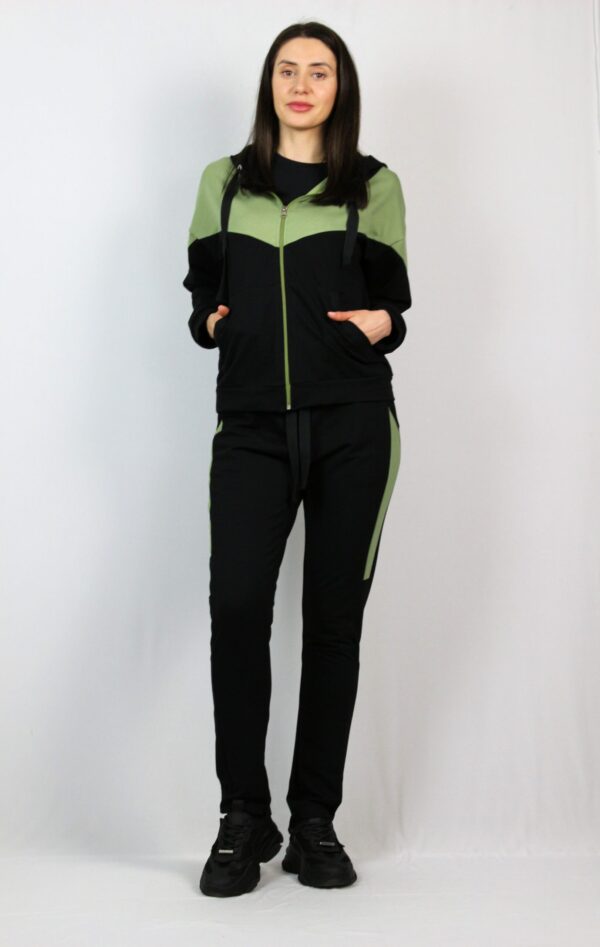 Комплект черно със зелено - Image 3