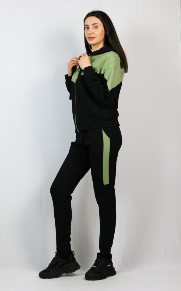 Комплект черно със зелено - Image 5