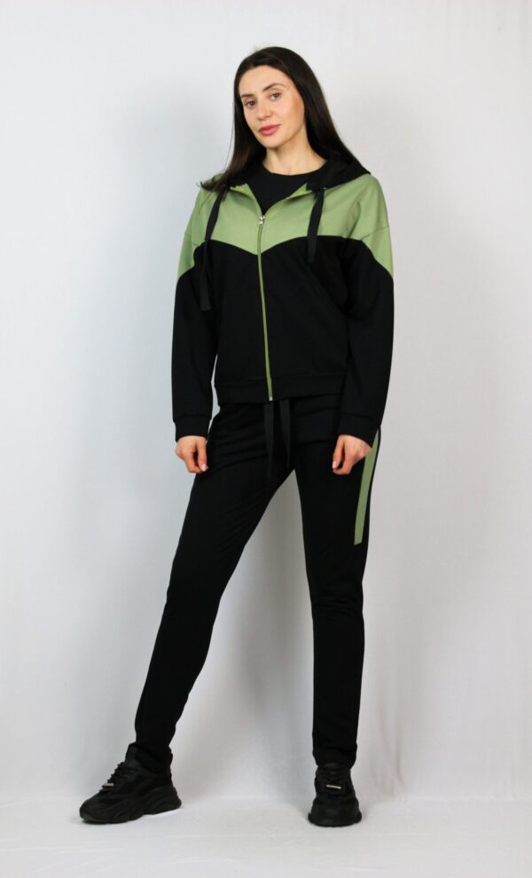 Комплект черно със зелено - Image 6