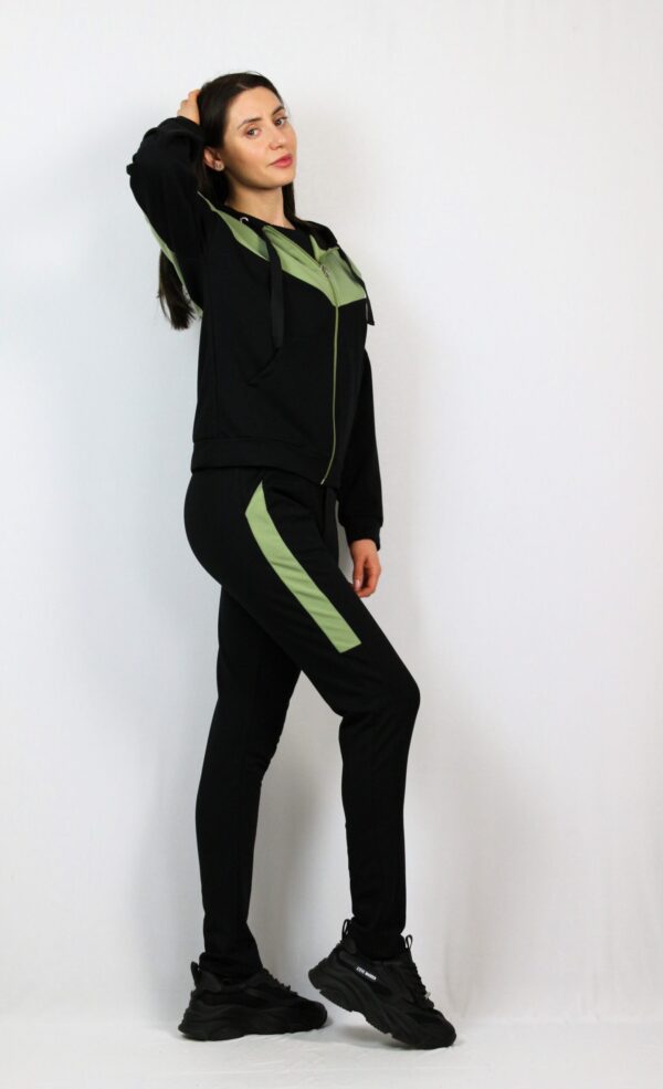 Комплект черно със зелено - Image 8