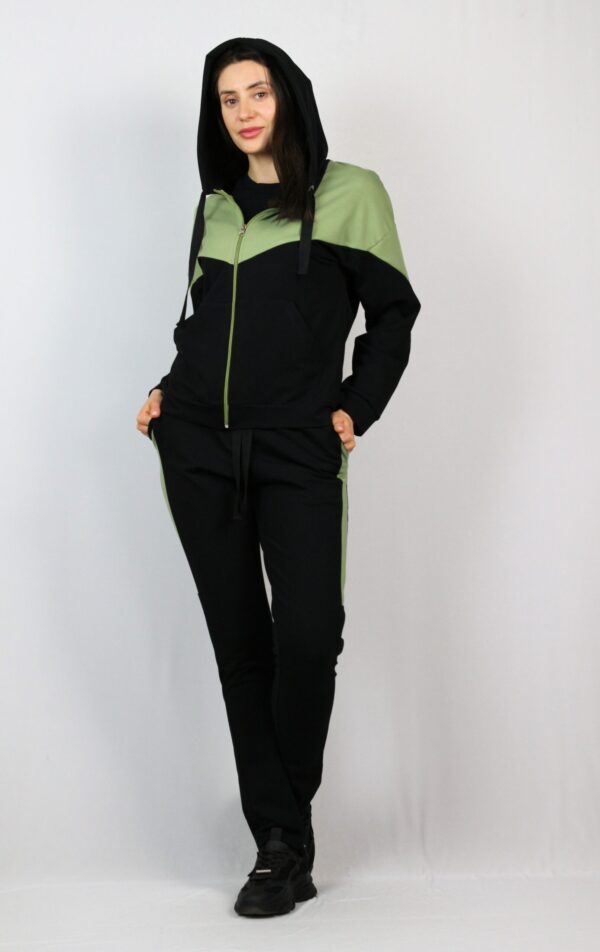 Комплект черно със зелено - Image 4