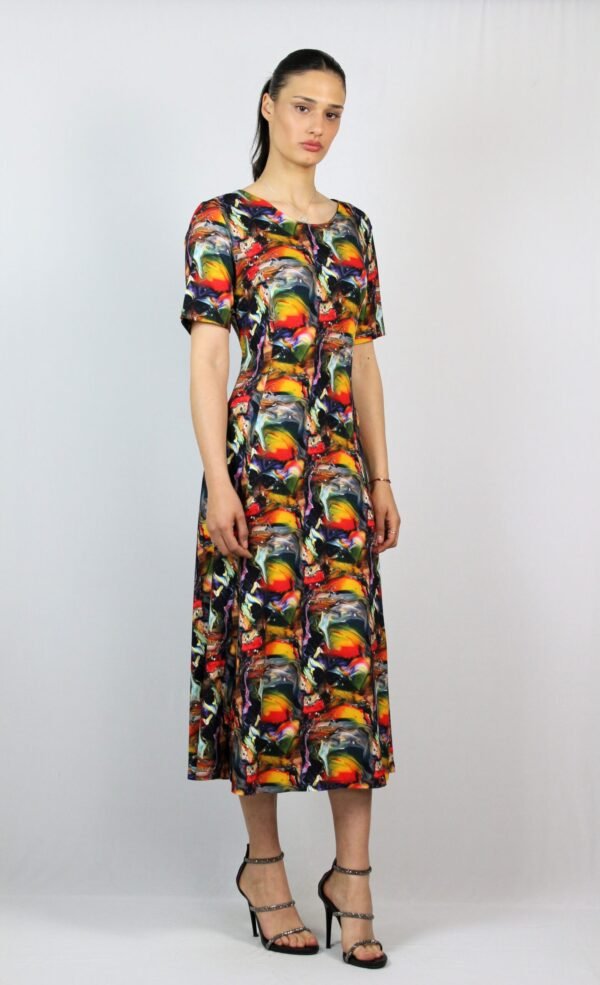 Разкроена рокля шарки 12 - Image 5