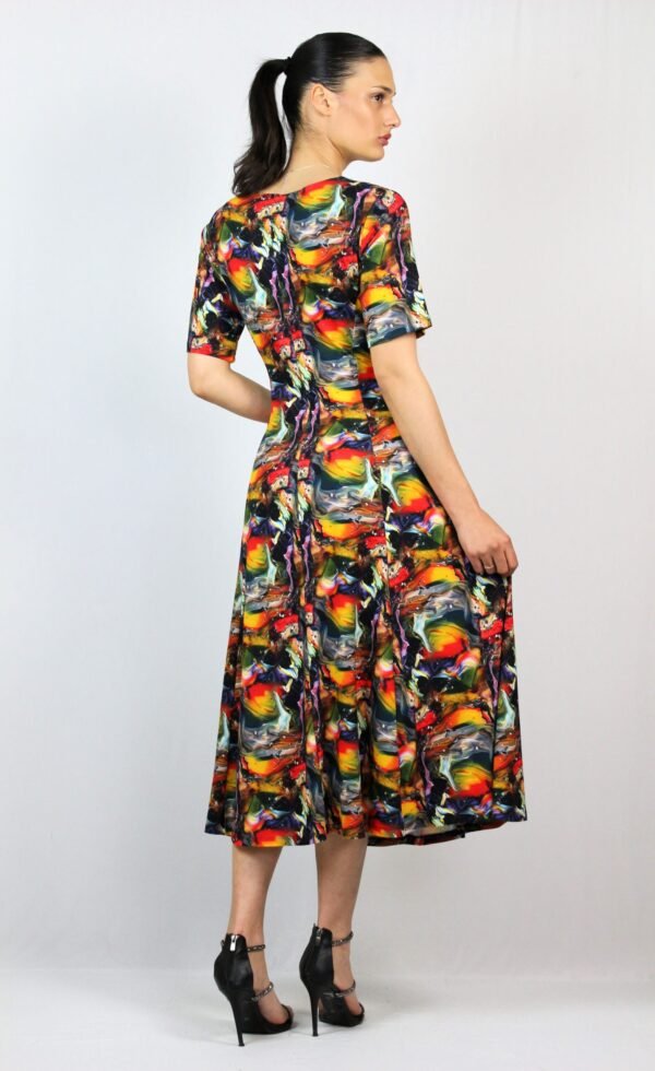 Разкроена рокля шарки 12 - Image 3