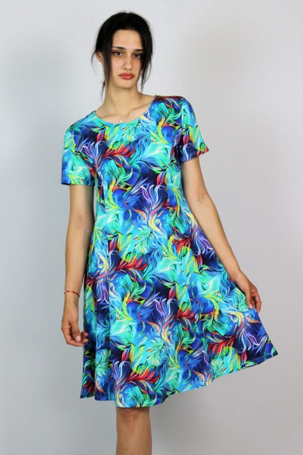 Рокля разкроена средна 7 - Image 6