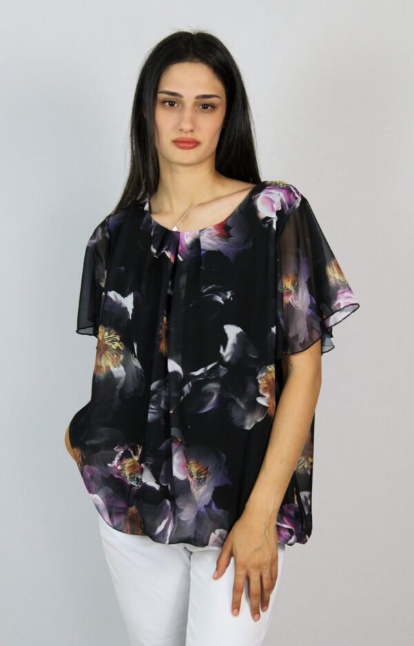 Блуза балон шифон 02 - Image 4