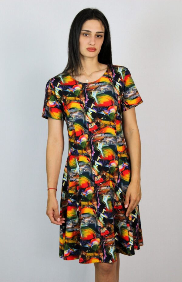 Рокля разкроена средна 12 - Image 3