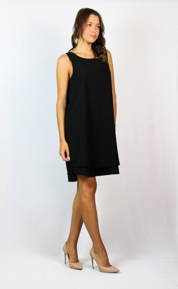 Двойна рокля черна - Image 3