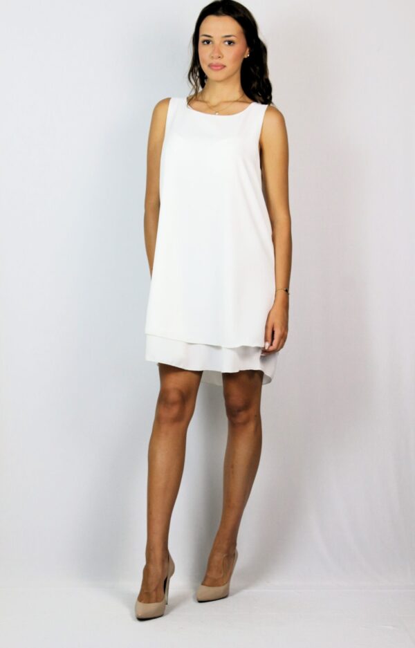 Двойна рокля бяла - Image 6