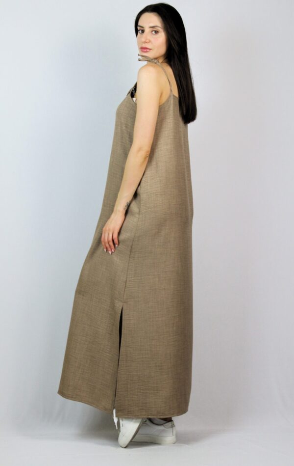 Свободна рокля с презрамки и цепки 01 - Image 5