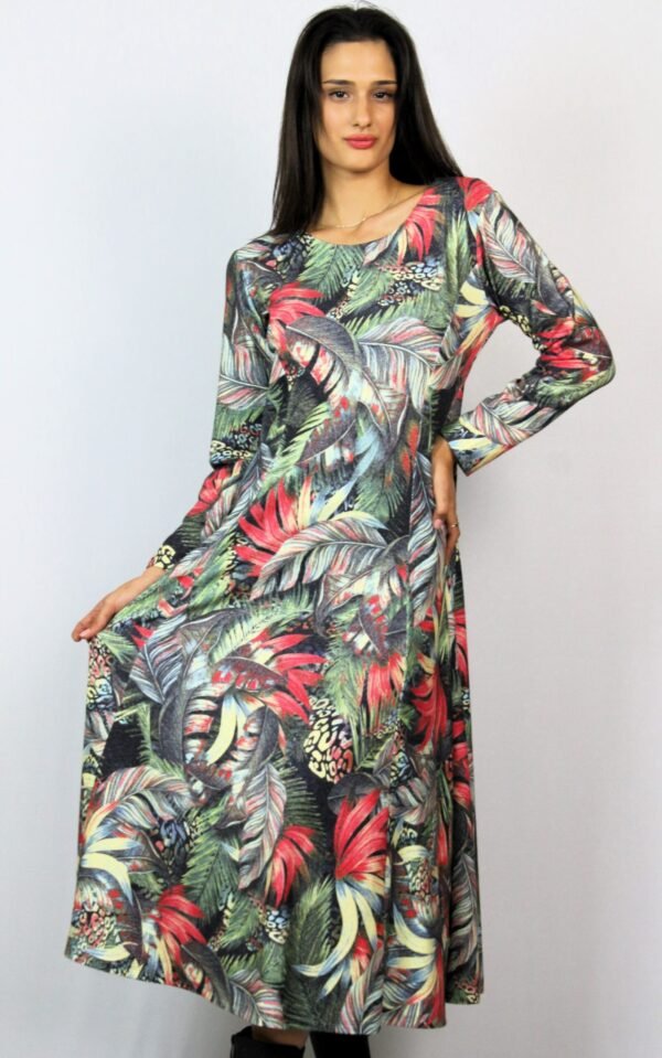 Разкроена рокля шарки 10 - Image 8