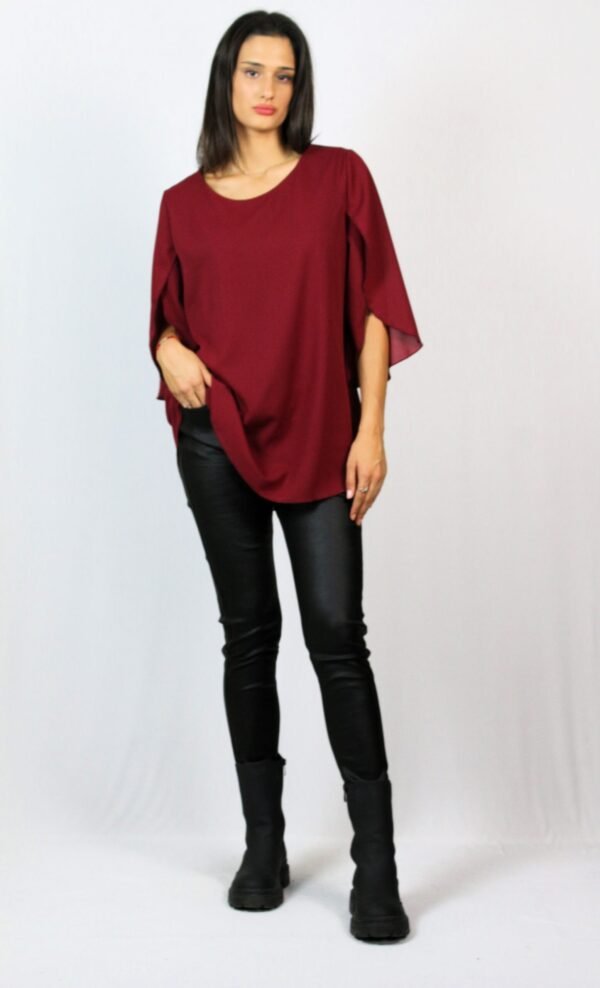 Кожен панталон черен - Image 3