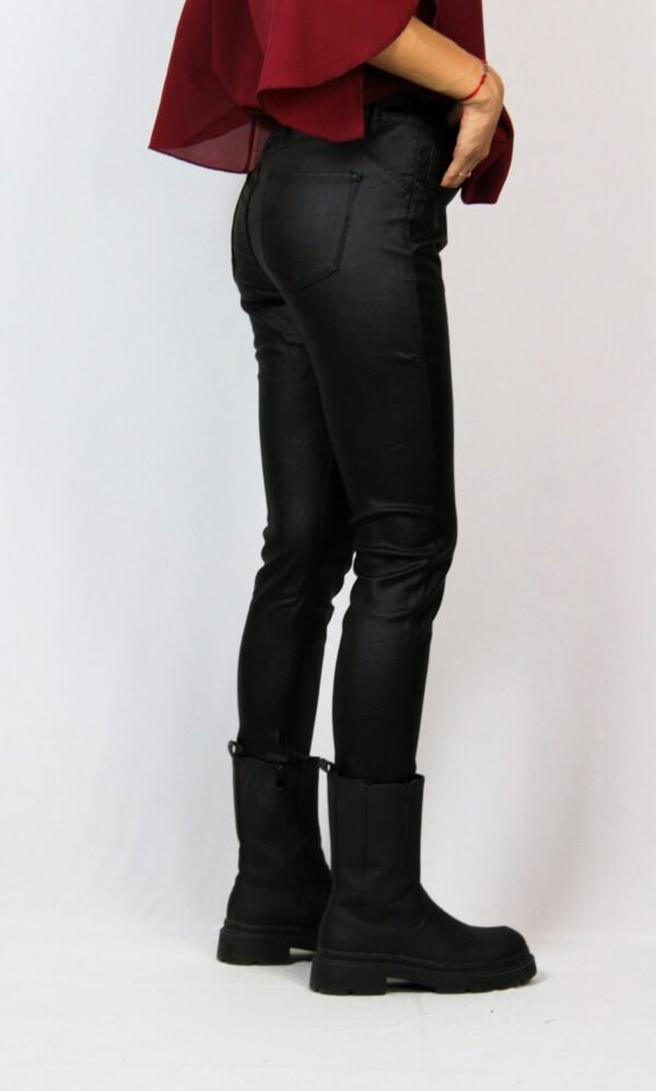 Кожен панталон черен - Image 4