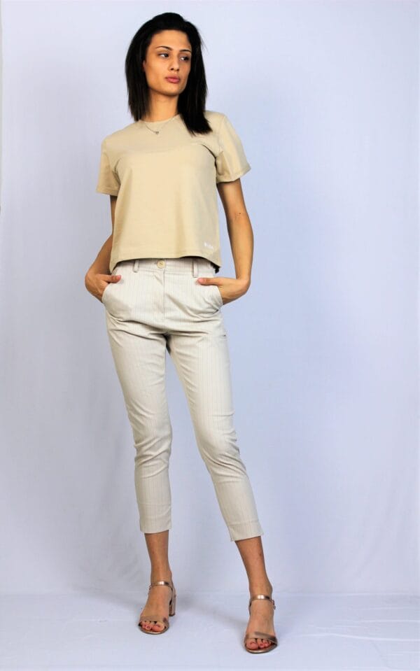 Бежов панталон райе - Image 10