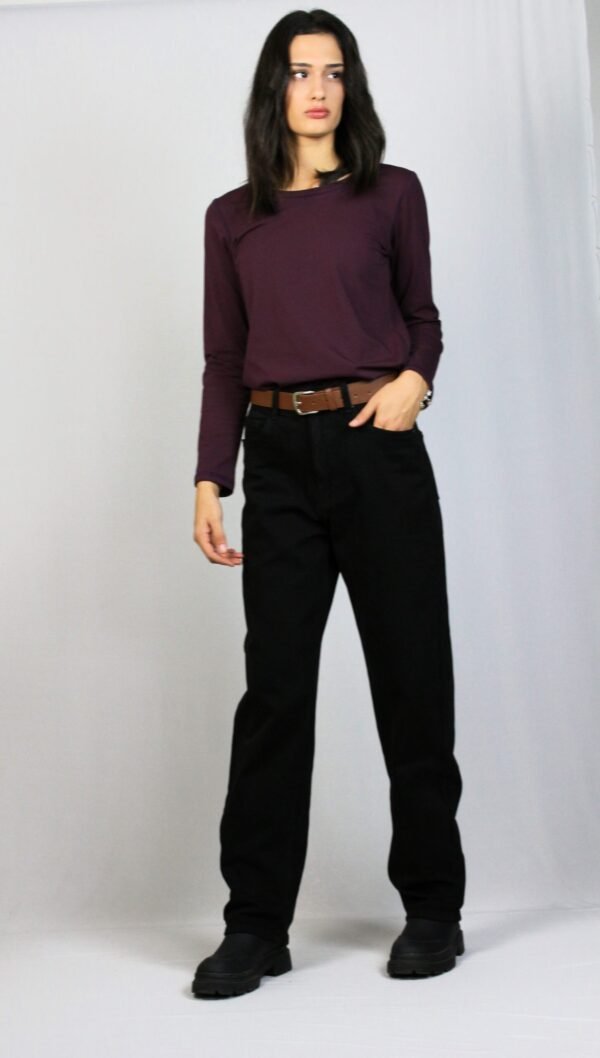 Дънки черни 021 - Image 4