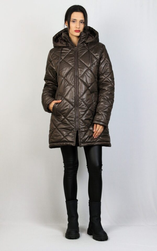 Яке  ромбоиди 03 кафяво - Image 9