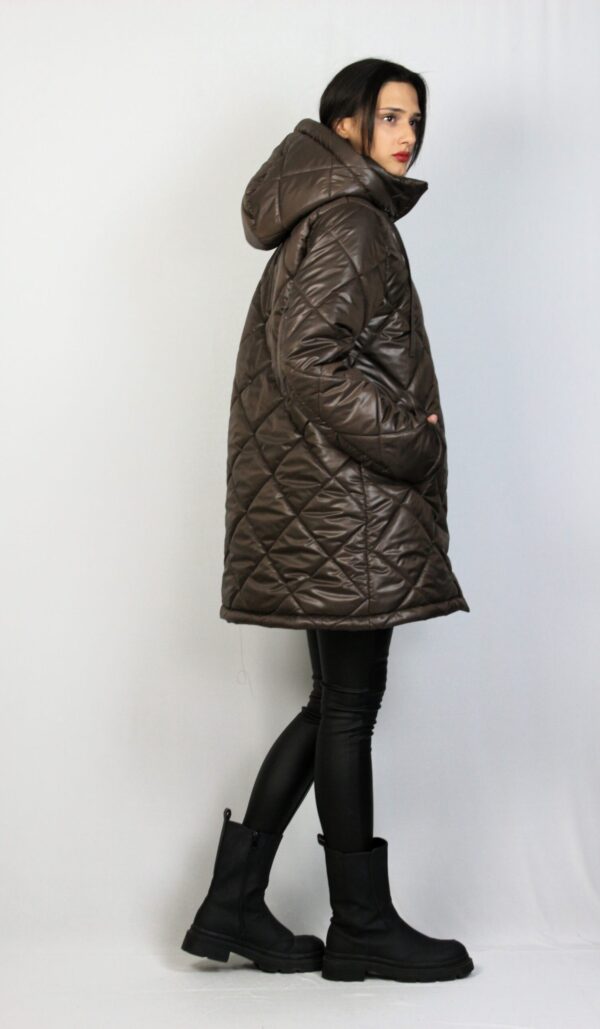 Яке  ромбоиди 03 кафяво - Image 8