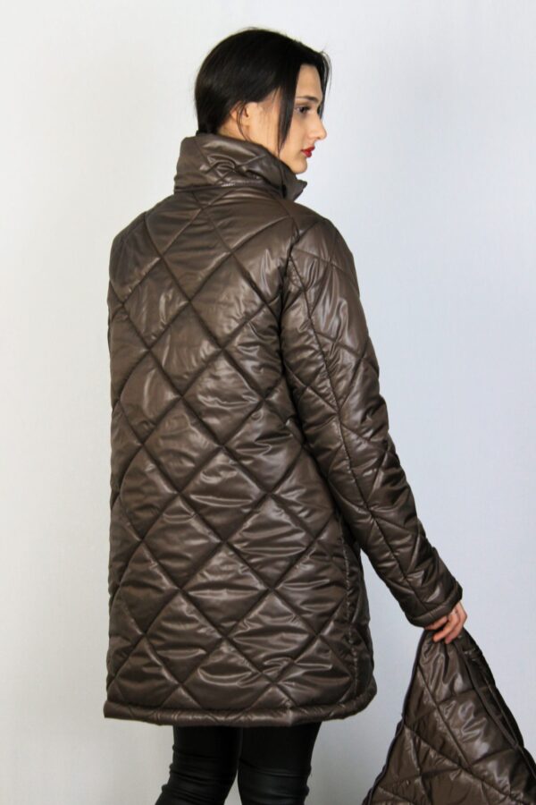 Яке  ромбоиди 03 кафяво - Image 6