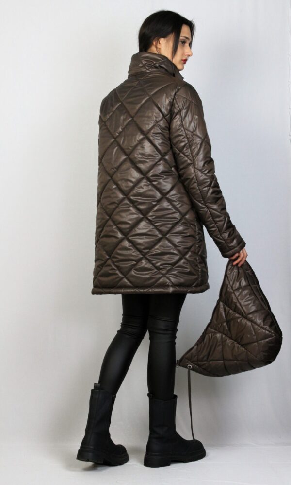 Яке  ромбоиди 03 кафяво - Image 10