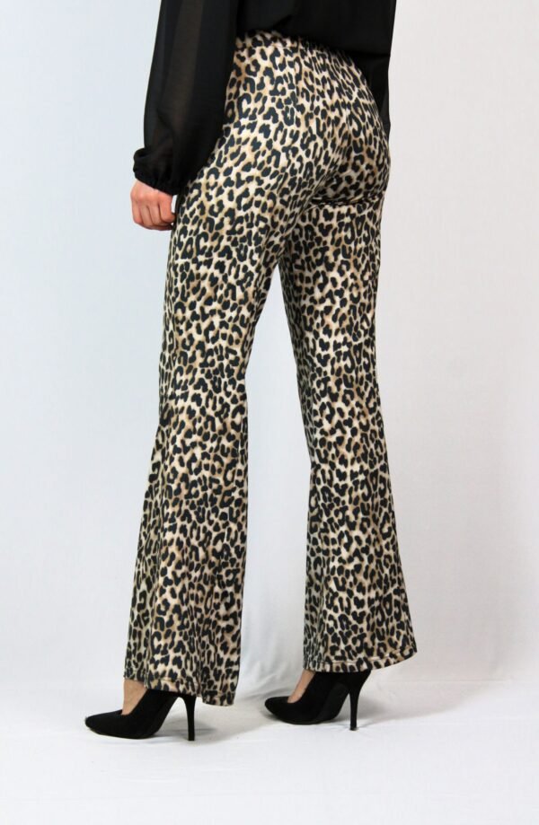 Еластичен щампован панталон - Image 5