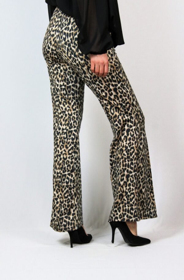 Еластичен щампован панталон - Image 7