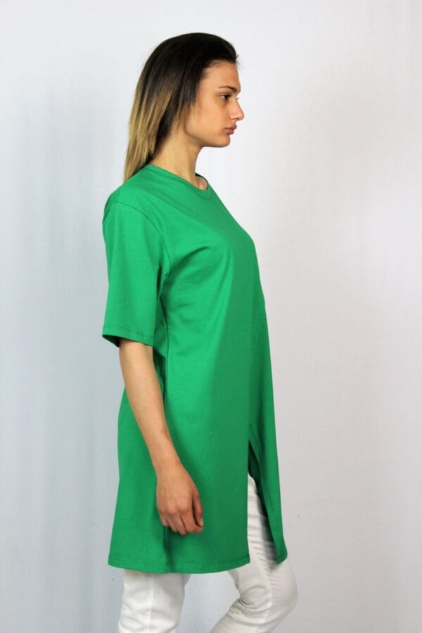 Туника с цепка отпред зелена - Image 7