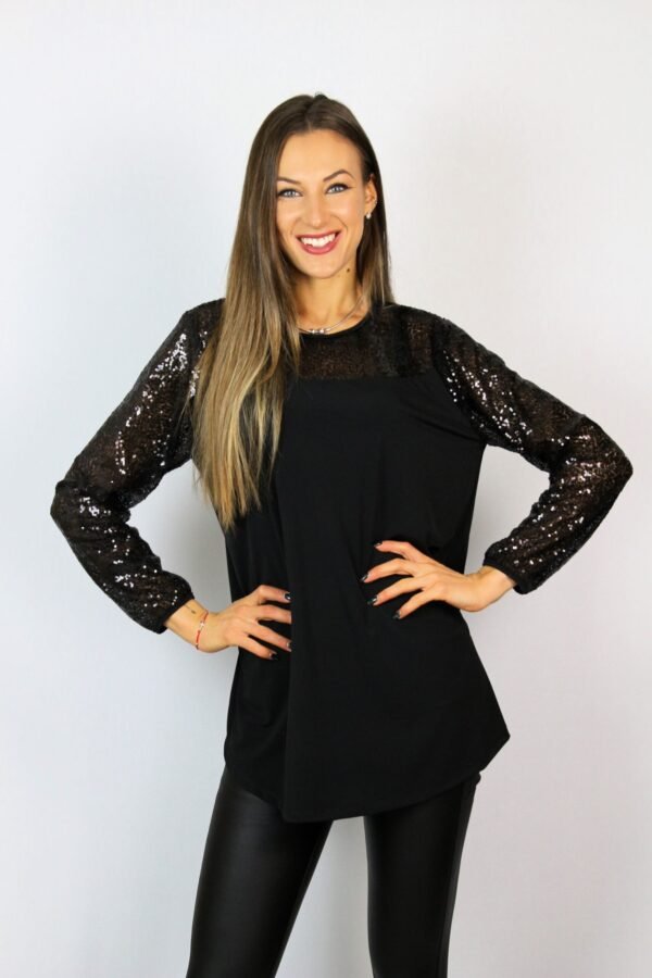 Туника комбинирана с пайети - Image 7