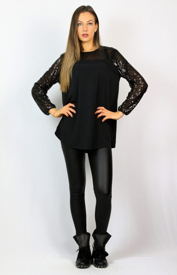 Туника комбинирана с пайети - Image 6