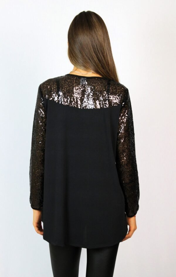 Туника комбинирана с пайети - Image 4