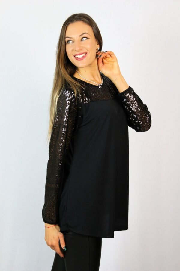 Туника комбинирана с пайети - Image 3