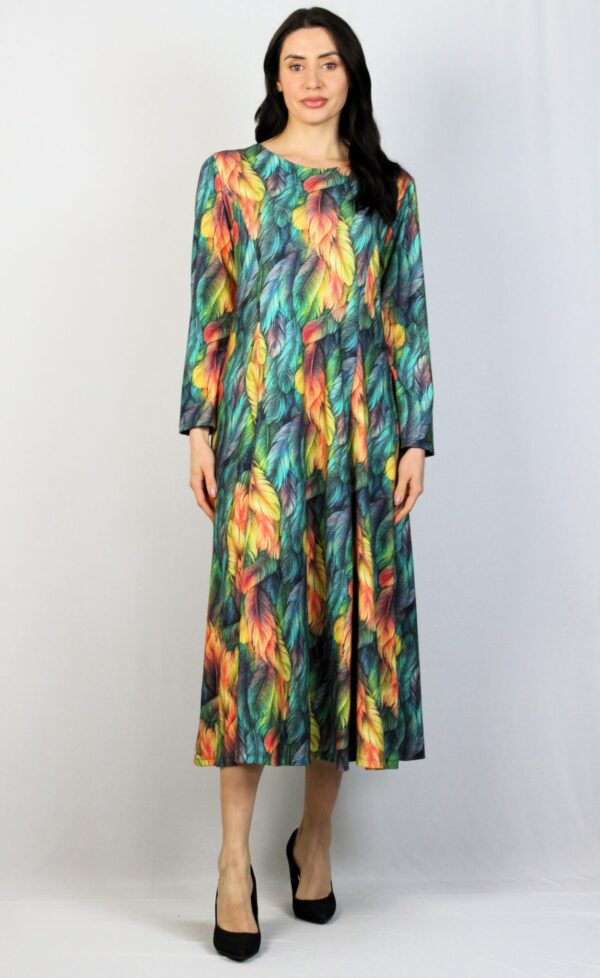 Разкроена рокля листа - Image 3