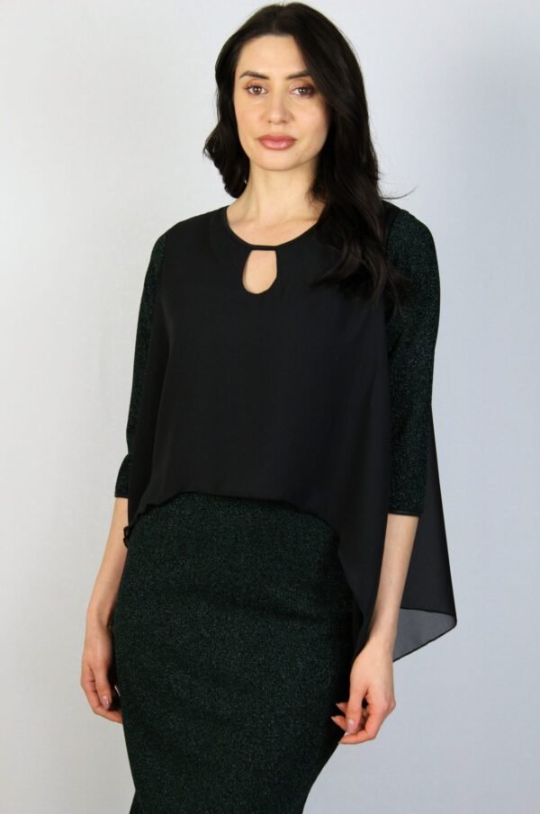 Рокля две в едно с шифон - Image 6