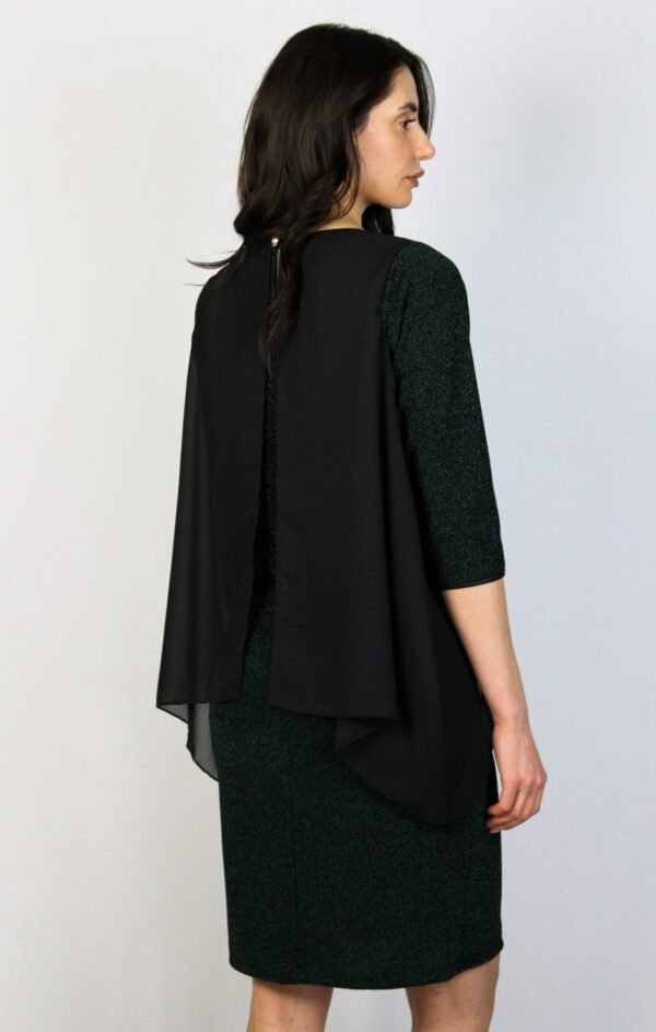 Рокля две в едно с шифон - Image 7