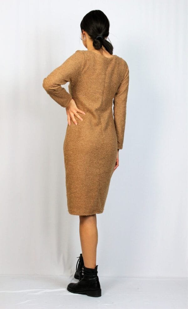 Рокля букле камел - Image 4