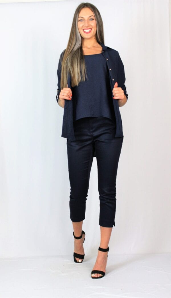 Риза тъмносиня - Image 6