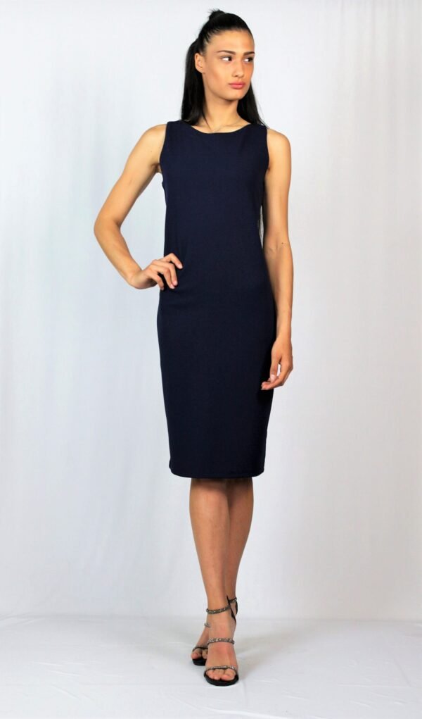 Права рокля тъмносиня - Image 2