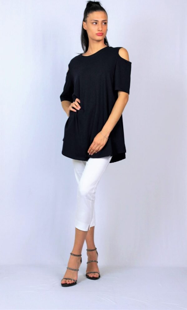 Туника памук тъмносиня - Image 2